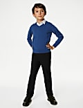 Boys' Regular Leg Additional Length Trousers (2-16 Yrs)