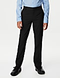 Boys' Skinny Leg Longer Length School Trousers (2-18 Yrs)