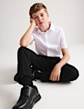 2 Pack Boys' Slim Leg School Trousers (2-18 Yrs)