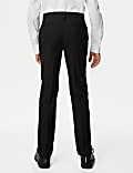 Boys' Slim Leg Plus Waist School Trousers (2-18 Yrs)