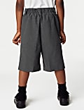 2pk Boys' Easy Dressing School Shorts (3-15 Yrs)