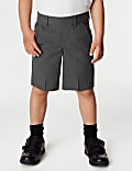 2er-Pack Schulshorts mit normalem Bein und weiter Taille für Jungen (4–14 J.)