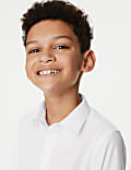  5pk Boys' Regular Fit Easy to Iron School Shirts (2-18 Yrs)