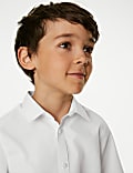 3pk Boys' Longer Length Easy Iron School Shirts (4-18 Yrs)
