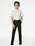 3pk Boys' Easy Iron School Shirts (2-16 Yrs)