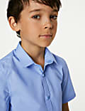 3 Pack Boys' Slim Easy Iron School Shirts (2-16 Yrs)