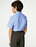 3 Pack Boys' Slim Easy Iron School Shirts (2-16 Yrs)