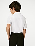 3pk Boys' Slim Easy Iron School Shirts (2-16 Yrs)