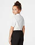 3pk Girls' Longer Length Easy Iron School Shirts (4-18 Yrs)