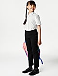 3pk Girls' Easy Dressing Easy Iron School Shirts (3-18 Yrs)