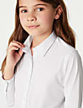 3pk Girls' Easy Dressing Easy Iron School Shirts (3-18 Yrs)