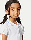 Girls' 2 in 1 Gingham Pleated School Dress (2-14 Yrs)