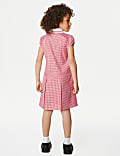 Girls' Gingham Pleated School Dress (2-14 Yrs)
