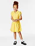 2pk Girls' Cotton Rich Gingham School Dresses (2-14 Yrs)