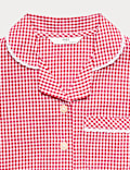 2er-Pack Gingham-Kleider mit hohem Baumwollanteil (2&ndash;14 Jahre)