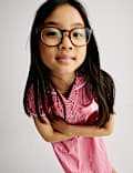Pure Cotton Gingham School Dress (2-14 Yrs)