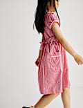 Pure Cotton Gingham School Dress (2-14 Yrs)