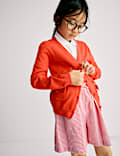 Girls' Gingham School Shorts (3-14 Yrs)