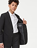 Blazer jeune homme coupe cintrée, idéal pour l’école (du 9 au 18&nbsp;ans)