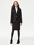 Senior Girls Regular Fit School Blazer (9-18 Yrs)