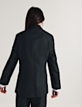 Blazer jeune fille coupe standard, id&eacute;al pour l&rsquo;&eacute;cole (du 9 au 18 ans)