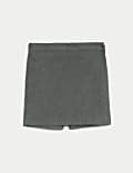 Girls' Regular Fit School Skort (2-18 Yrs)