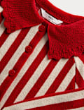 Candy Cane Cardigan (1-8 Yrs)