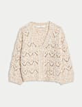 Cardigan en maille de coton texturé (du 2&nbsp;au 8&nbsp;ans)