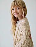 Pure Cotton Chunky Wonderful Cardigan (1-10 Yrs)