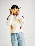 Cardigan aus reiner Baumwolle mit Obst-Motiv (2–8&nbsp;J.)