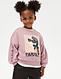 Bluza Paris Cat z mieszanki z przewagą bawełny (2–10&nbsp;lat)