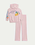 2pc Cotton Rich Fruit Hoodie Outfit (2-8 Yrs)