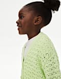 Pure Cotton Knitted Cardigan (2-8 Yrs)
