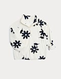 Fleece Floral Print Jumper (2-8 Yrs)