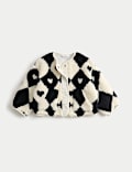 Harlequin Borg Jacket (2-8 Yrs)