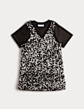 2pc Sequin Pinny Outfit (2-10 Yrs)