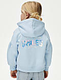 Cotton Rich Unicorn Zip Hoodie (2-8 Yrs)