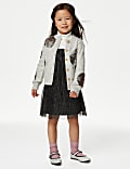Sequin Spot Knitted Cardigan (2-8 Yrs)