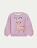 Reindeer Knitted Jumper (2-8 Yrs)