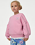 Cotton Rich Butterfly Sweatshirt (2-8 Yrs)