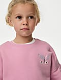 Cotton Rich Butterfly Sweatshirt (2-8 Yrs)