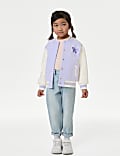 Cotton Rich Butterfly Graphic Bomber (2-8 Yrs)