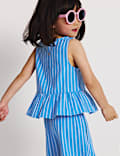 2 Piece Cotton Rich Striped Outfit (2-8 Yrs)