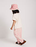 Pure Cotton Striped Trousers (2-10 Yrs)
