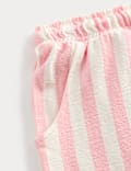 Pure Cotton Striped Trousers (2-10 Yrs)