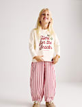 Pure Cotton Here For The Snacks Top (2-8 Yrs)