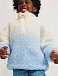 Veste ombr&eacute;e imitation peau de mouton (du 2 au 10 ans)