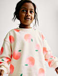 Cotton Rich Peach Sweatshirt (2-8 Yrs)