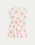 Cotton Rich Printed T-Shirt Dress (2-8 Yrs)