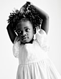 Pure Cotton Striped Dress (2-8 Yrs)